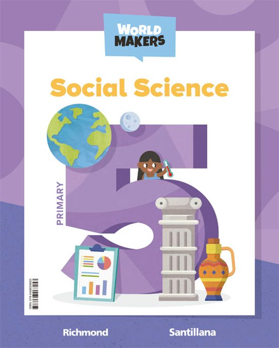 SOCIAL SCIENCE 5º PRIMARY STUDENT BOOK MAKING WORLDS ED 2022 VV.AA