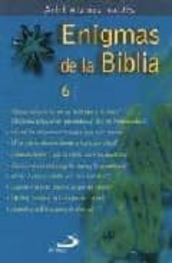 ENIGMAS DE LA BIBLIA 6 ARIEL ALVAREZ VALDES Casa del Libro ENIGMAS DE LA BIBLIA 6 ARIEL ALVAREZ VALDES Casa del Libro