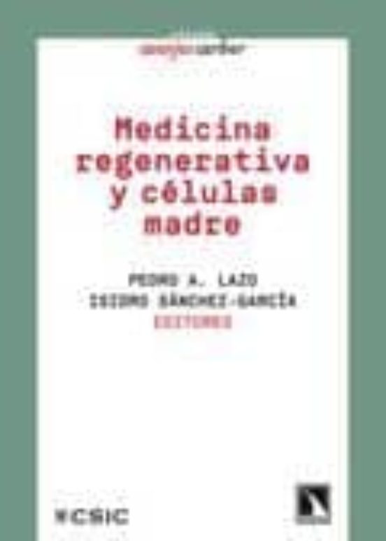 Medicina Regenerativa Y Celulas Madre Vvaa Comprar Libro 9788483194973 6121