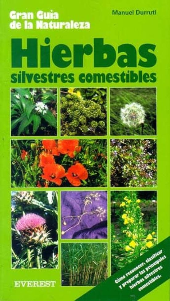 Hierbas Silvestres Comestibles Gran Guia De La Naturaleza Vv Aa Casa Del Libro Colombia