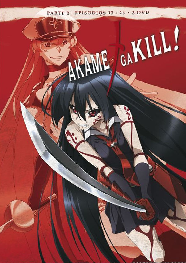AKAME GA KILL TEMPORADA 2 EPISODIOS 13 A 24 - DVD - de Tomoki Kobayashi