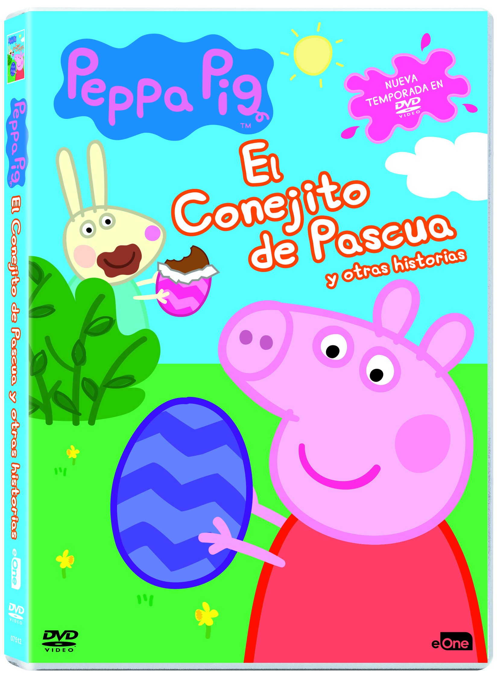 PEPPA PIG - EL CONEJITO DE PASCUA Y OTRAS HISTORIAS - DVD - de Neville